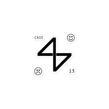 Load image into Gallery viewer, 47 Hourglass Logo Sticker