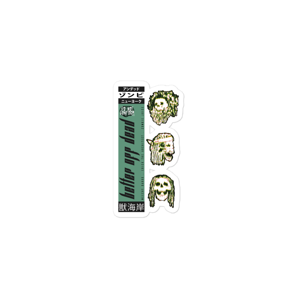 (1AD) ZOMBIES Stickers
