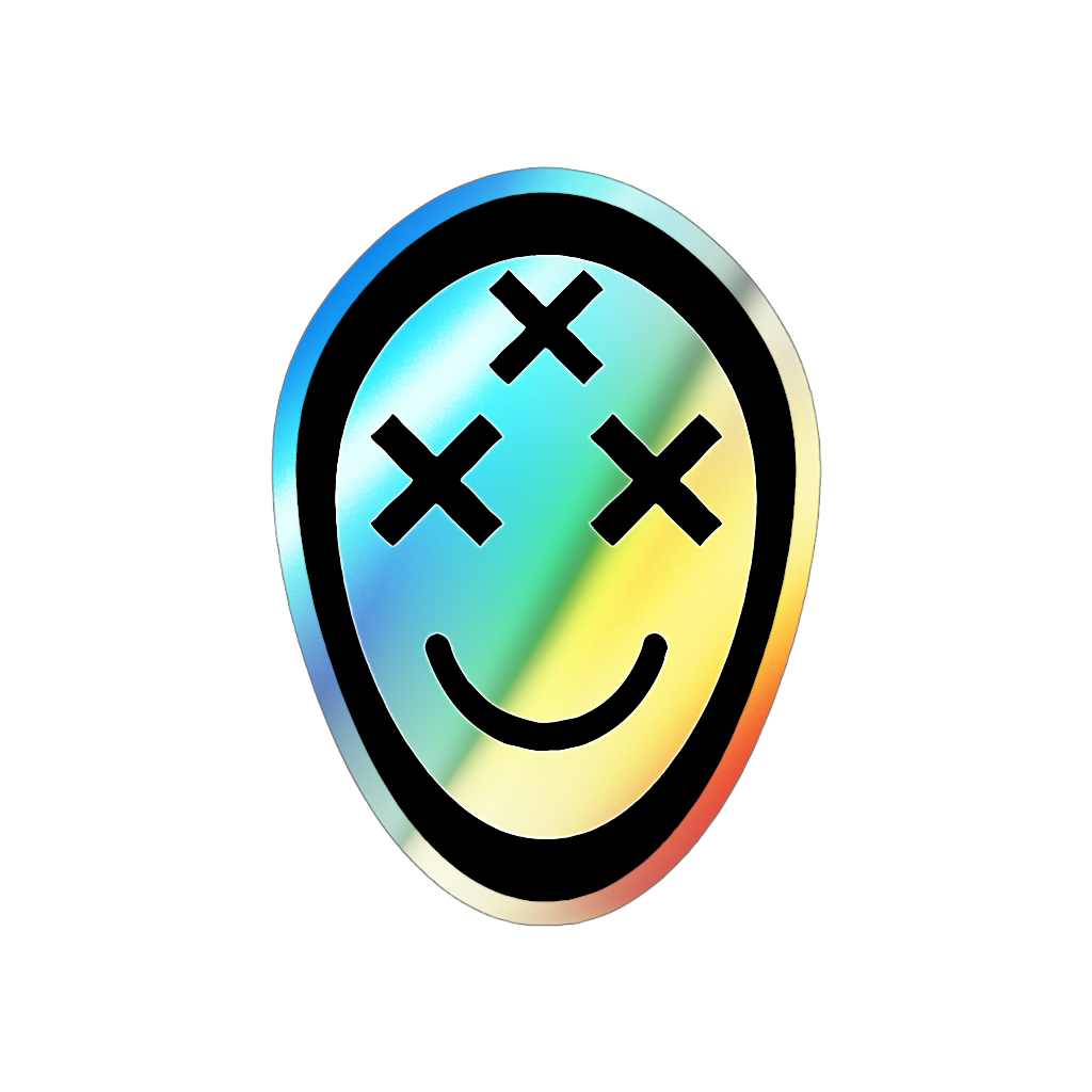 Ascended Alien Holo Sticker