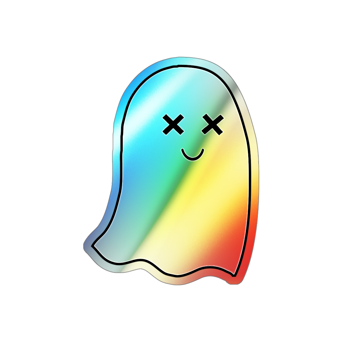 Ghosted Holo stickers