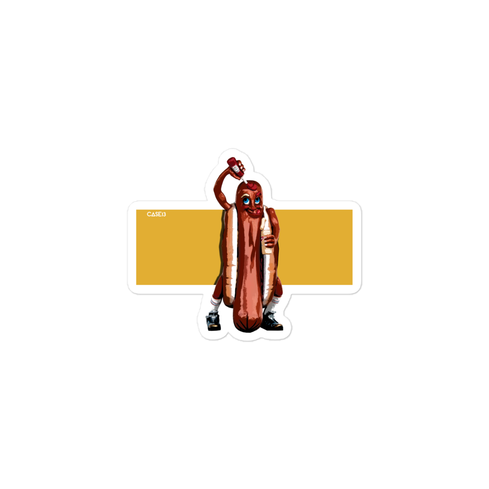 (1AD) HOTDOG Sticker