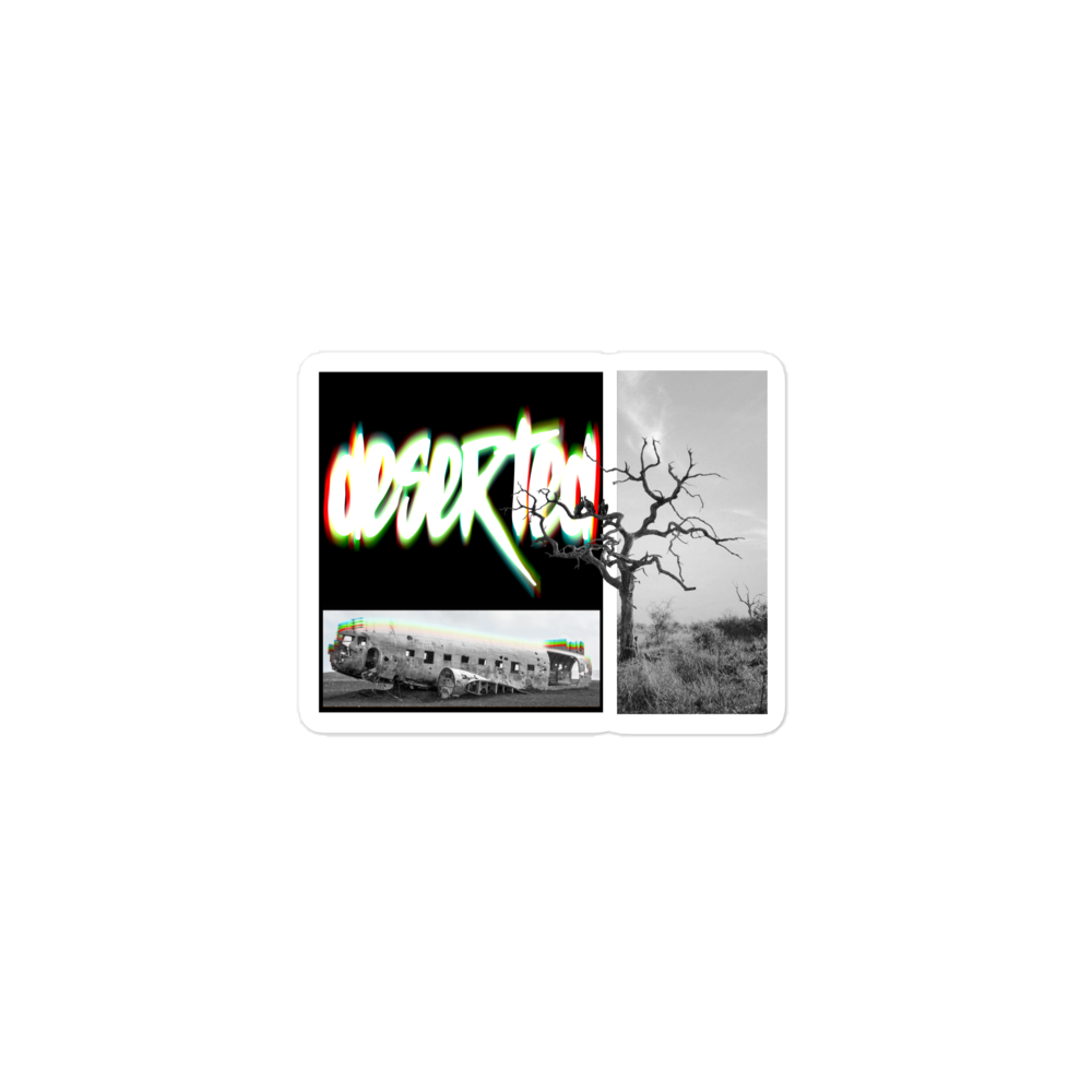 (1AD) DESERTED Sticker