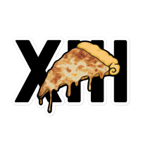 Load image into Gallery viewer, (1AD) CHEESE PIZZA Sticker
