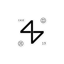 Load image into Gallery viewer, 47 Hourglass Logo Sticker
